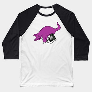 High Top Kitty Laces Baseball T-Shirt